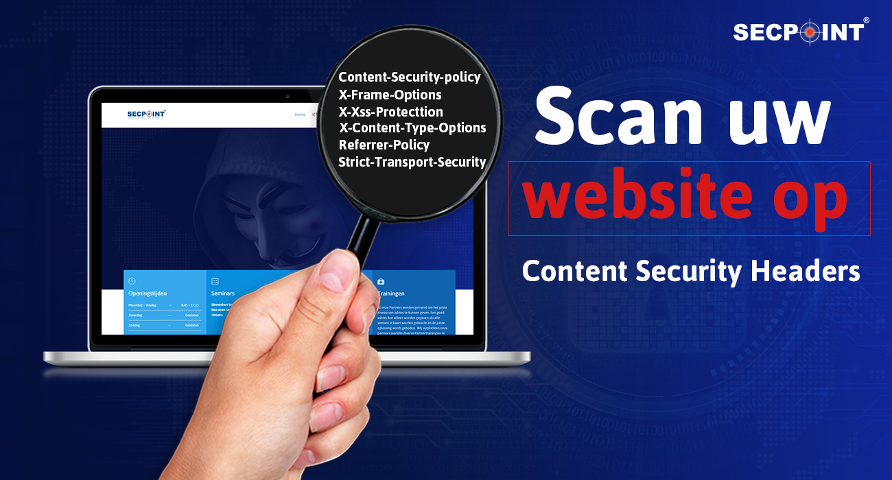 Scan uw website naar HTTP Content Security Headers