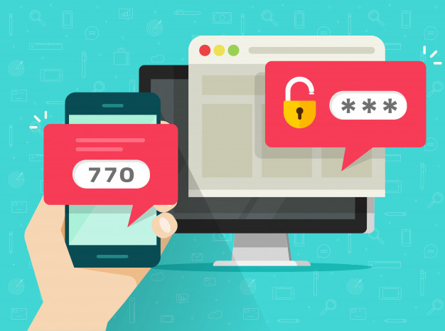 Beveiliging controle paneel met two factor authentication - 2FA